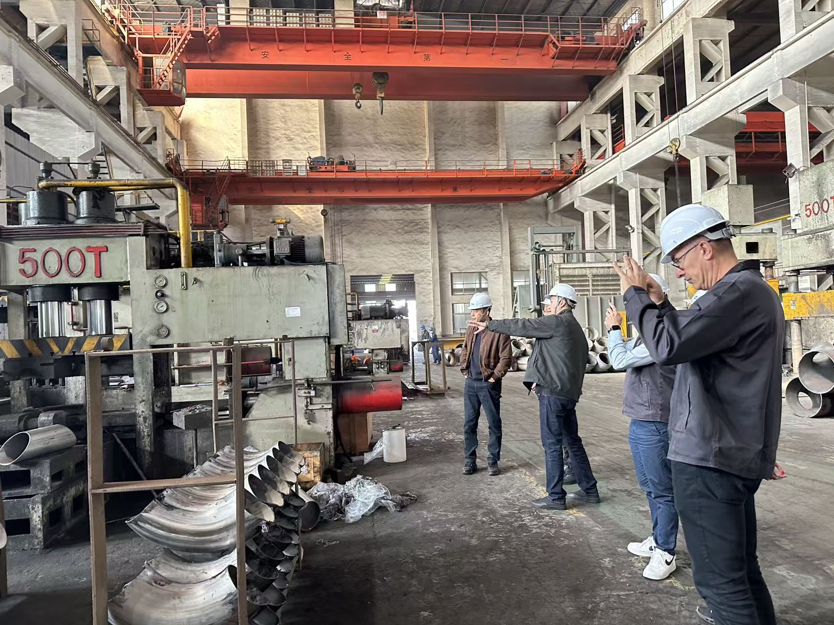 Kundenbesuch führt zu neuer Bestellvereinbarung