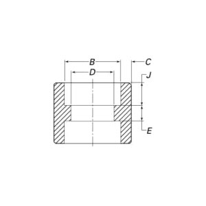 Geschmiedete Gewindekupplung